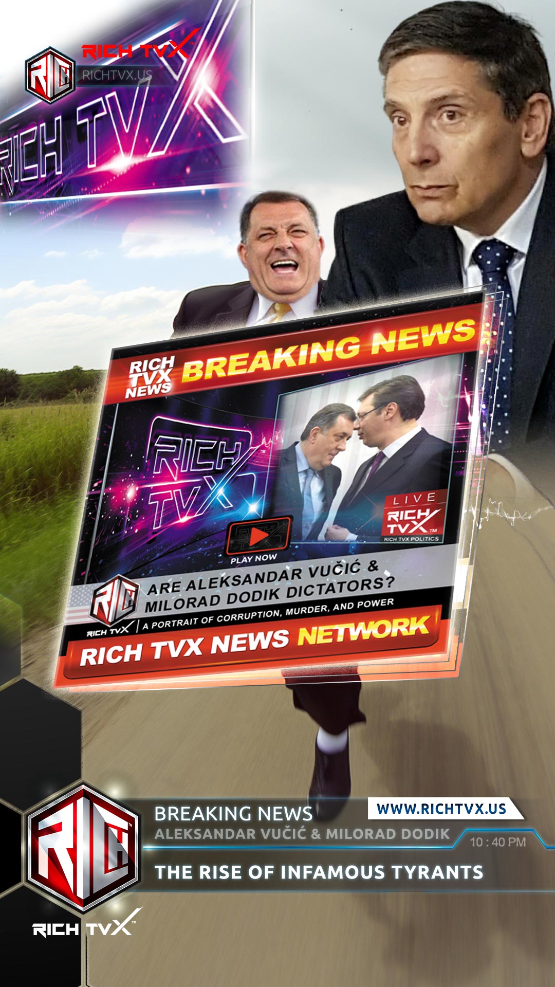 Mission Complete: RichTVX Closes Its Balkans Desk as Vučić Concedes Defeat