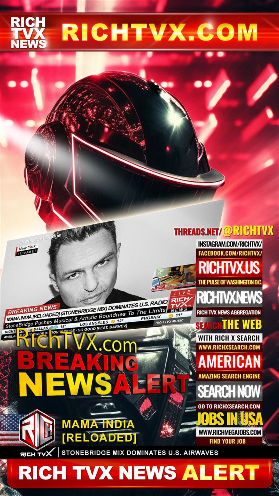 Mama India [Reloaded]: StoneBridge Mix Dominates U.S. Airwaves