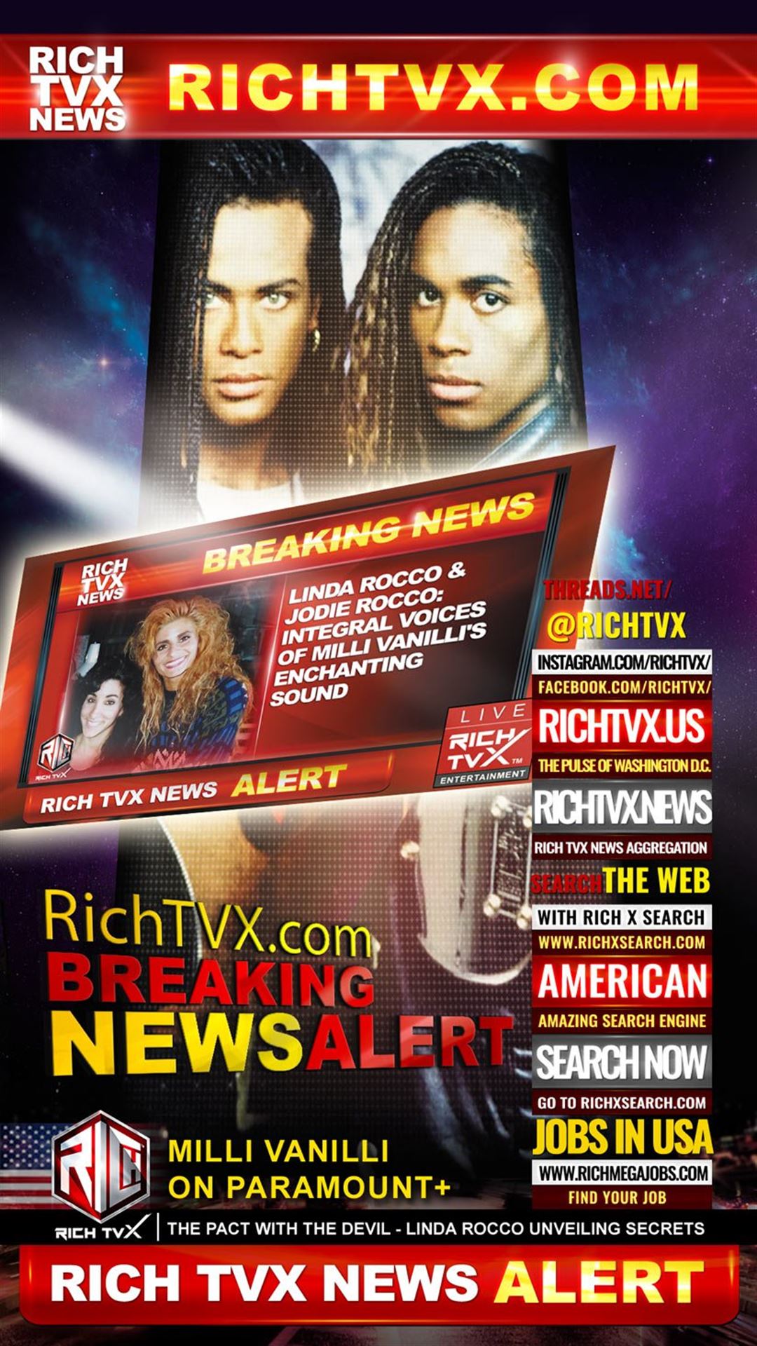 Milli Vanilli on Paramount+: The Pact With the Devil - Linda Rocco Unveiling Secrets