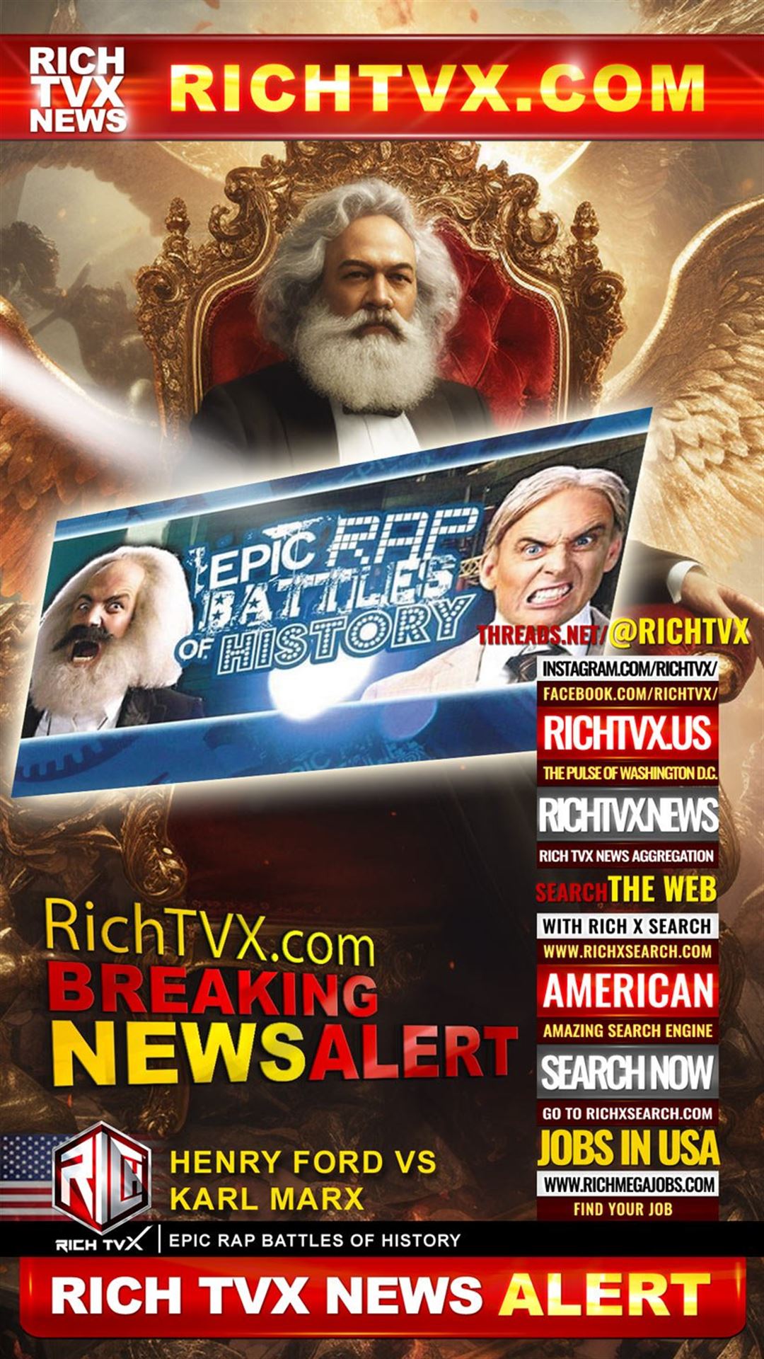 Epic Rap Battles of History: Henry Ford vs Karl Marx