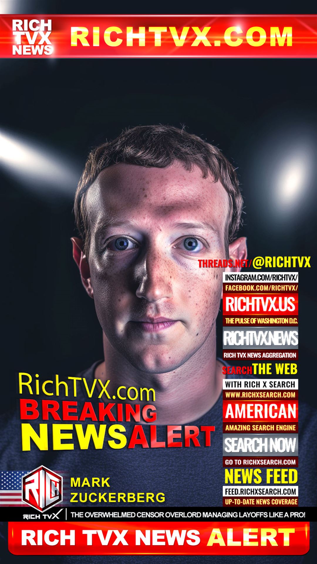 Oh, Poor Mark Zuckerberg: The Censor Overlord, Juggling Layoffs Like a Seasoned Pro!