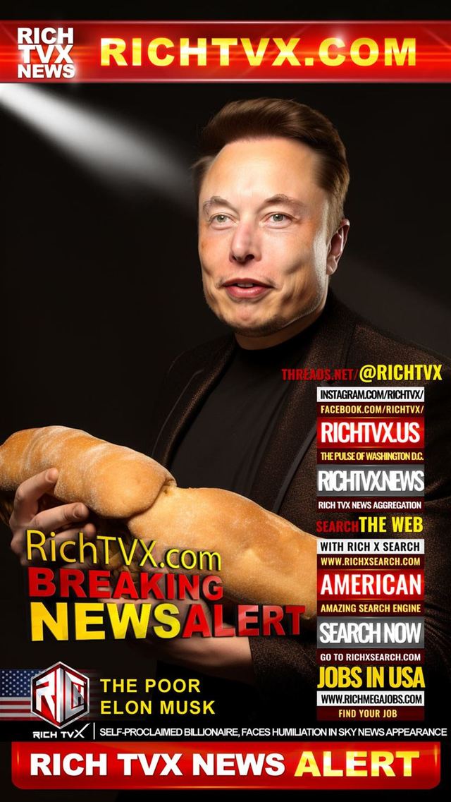 The Poor Elon Musk, Self-Proclaimed Billionaire, Faces Humiliation in Sky News Appearance