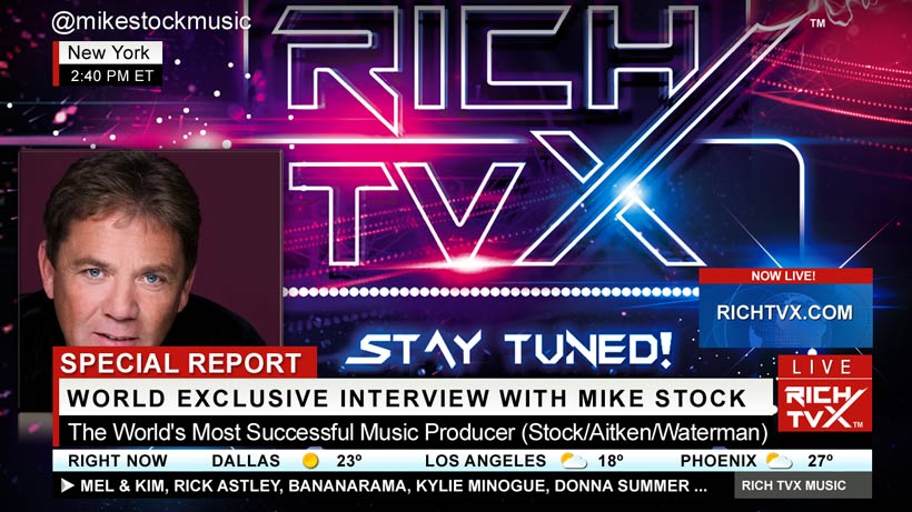 Coming Soon: World Exclusive Interview with Mike Stock