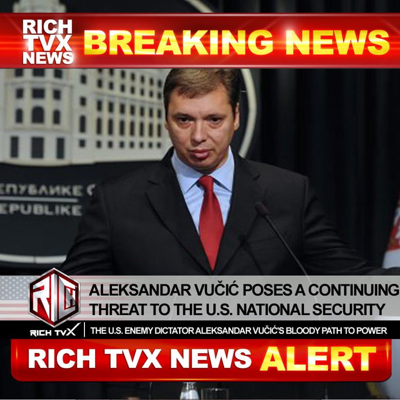 Aleksandar Vucic threat to US National Security