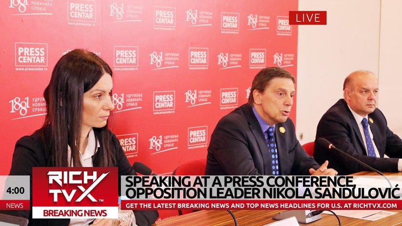 Nikola Sandulović`s Press Conference - Vladimir Cvijan: Death of a Dissident