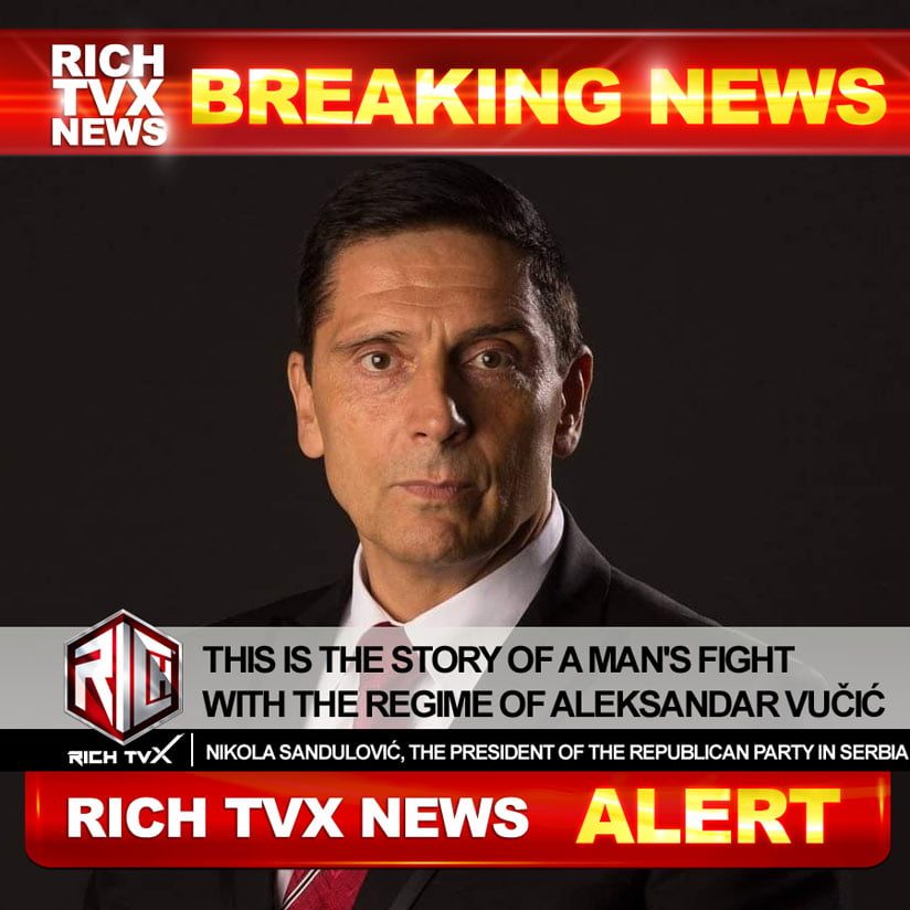 President Nikola Sandulović Is Suing America's Enemy Aleksandar Vučić