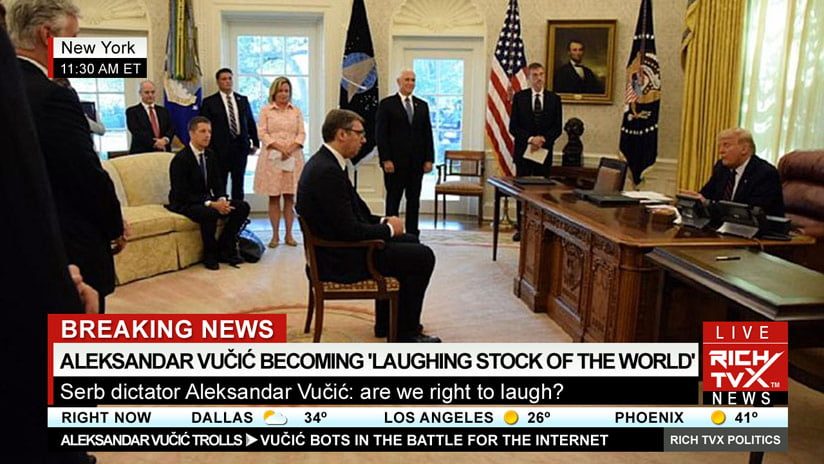 U.S. Public Enemy Number One Dictator Aleksandar Vučić And The Kosovo Crisis