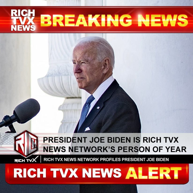 Rich TVX News Network names President Joe Biden Person of the Year