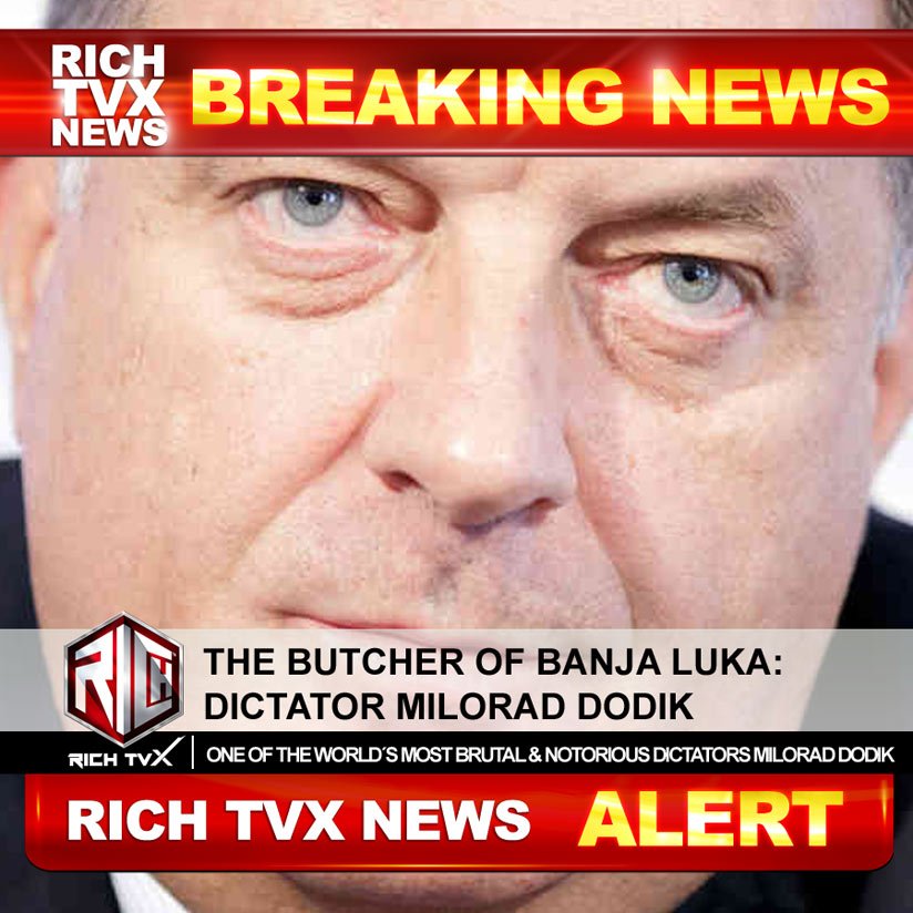 America's Greatest Enemy: Serb Dictator Milorad Dodik - Mein Kampf