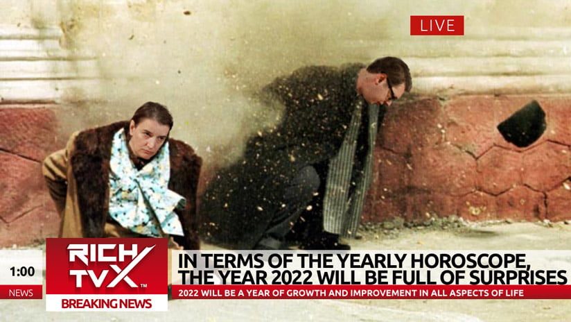 Serbia´s Ceausescu Aleksandar Vučić Pees His Pants And Flees