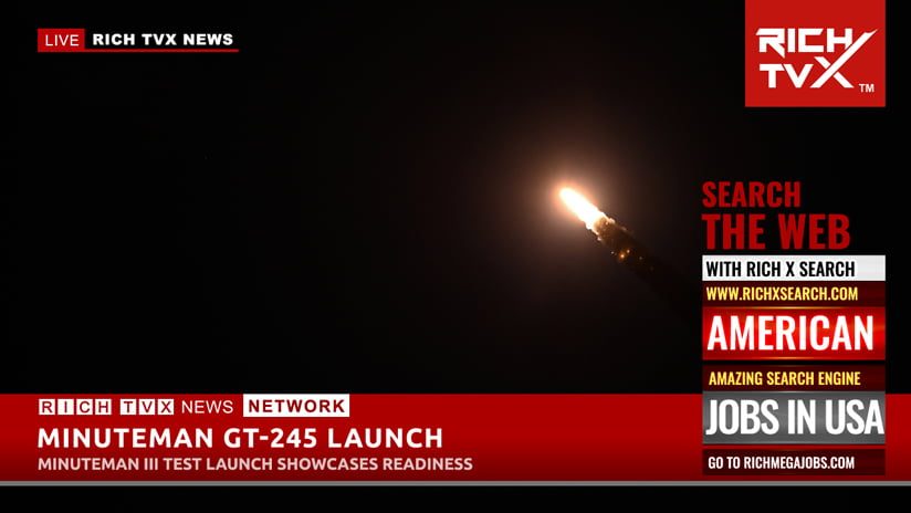 U.S. Nuclear Force Readiness on Display with Successful Minuteman III ICBM Launch