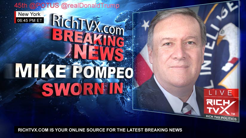 EX-CIA chief Mike Pompeo confirmed as secretary of state