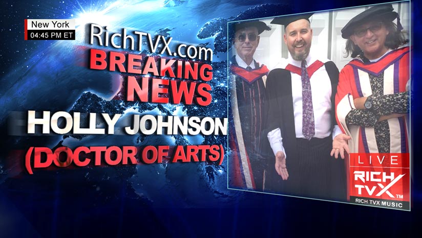 Frankie Goes to Hollywood star Holly Johnson receives honorary doctorate