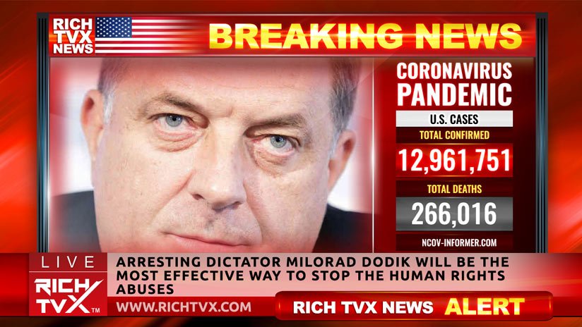 Arresting Dictator Milorad Dodik Will Be The Most Effective Way To Stop The Human Rights Abuses