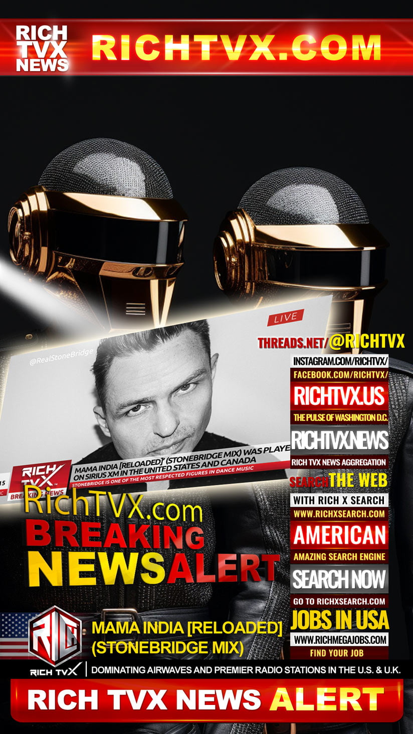 Mama India [Reloaded] (StoneBridge Mix): Dominating Airwaves and Premier Radio Stations in the U.S. & U.K.