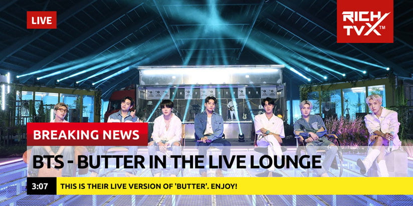 BTS – Butter in the Live Lounge