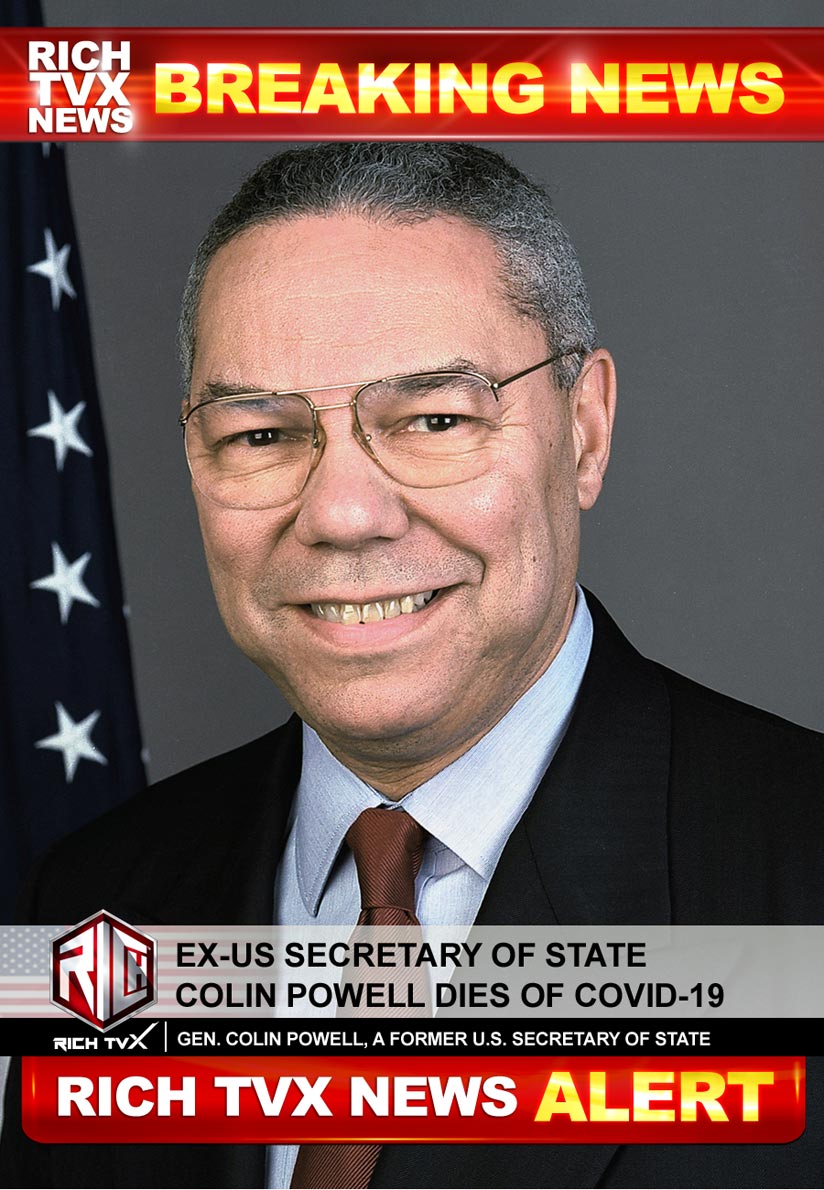 Ex-US Secretary of State Colin Powell Dies of COVID-19