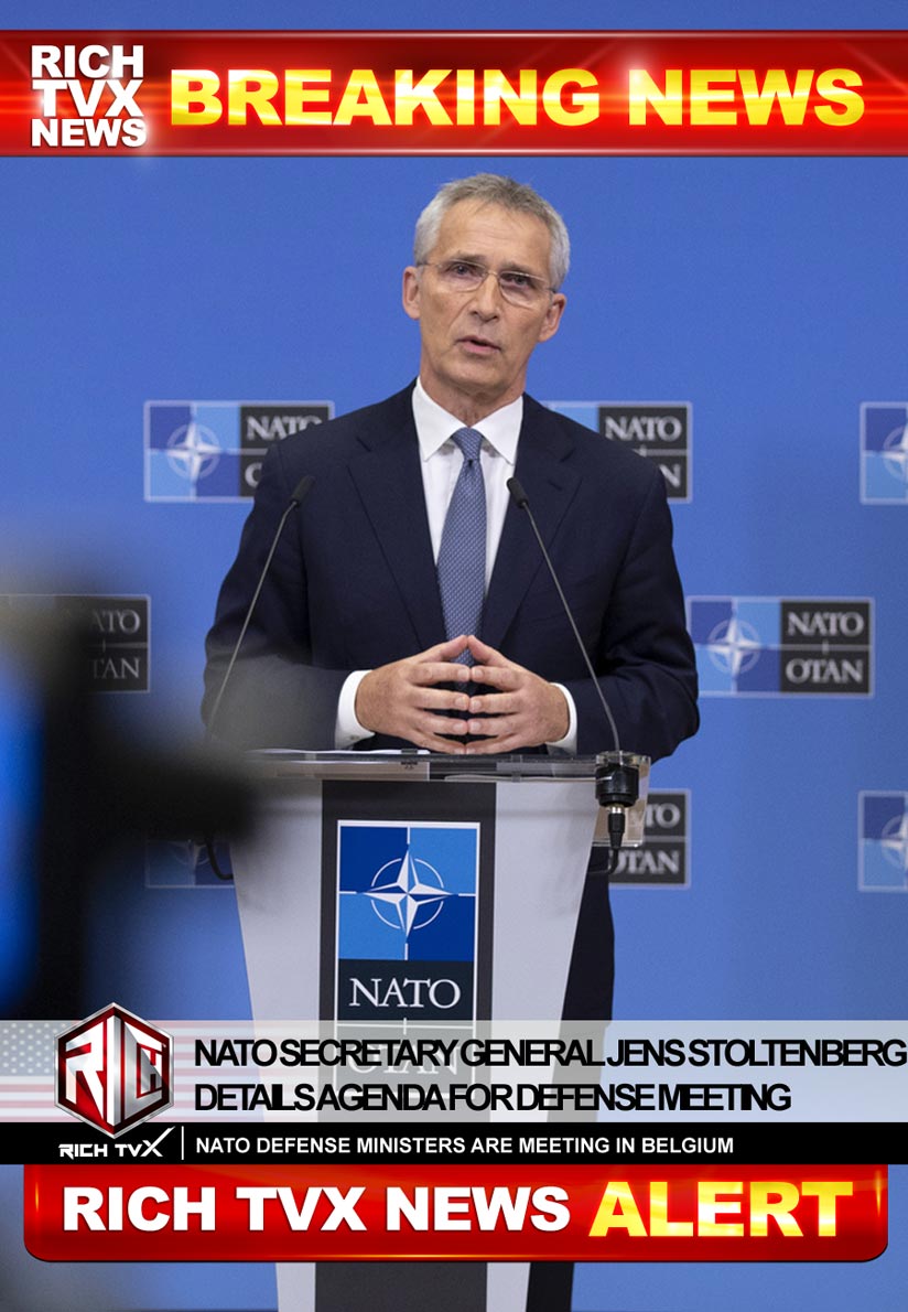 NATO Secretary General Jens Stoltenberg Details Agenda for Defense Meeting