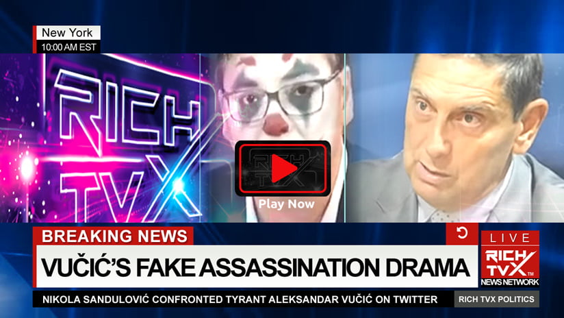 Dictator Aleksandar Vučić’s Fake Assassination Drama