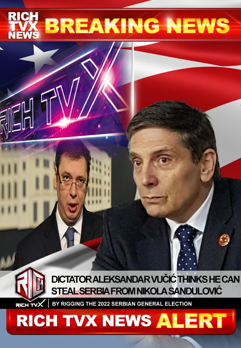 Dictator Aleksandar Vučić Thinks He Can Steal Serbia From Nikola Sandulović