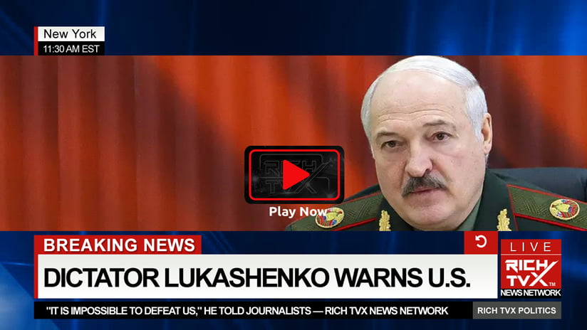 Dictator Lukashenko Warns United States