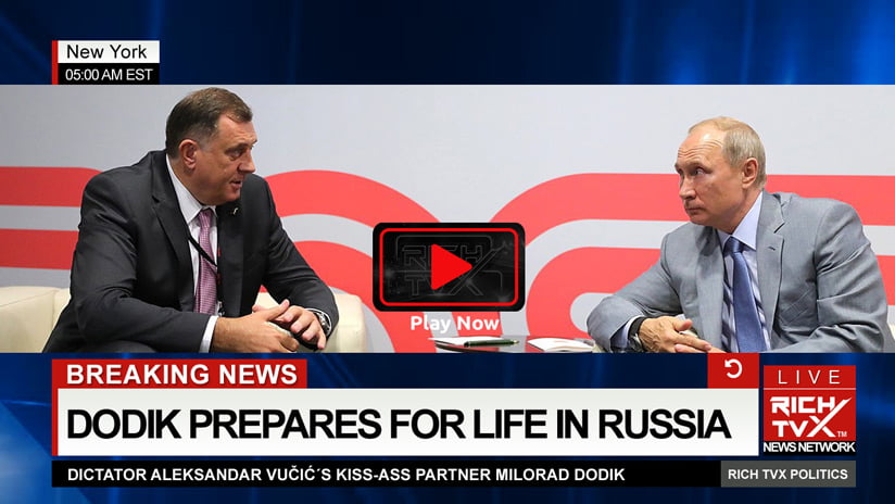 Dodik Prepares For Life in Russia