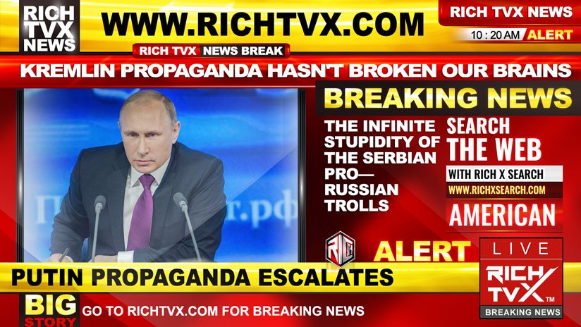 Putin Propaganda Escalates