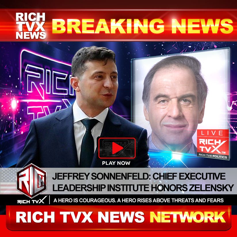 Jeffrey Sonnenfeld: Chief Executive Leadership Institute Honors Zelensky