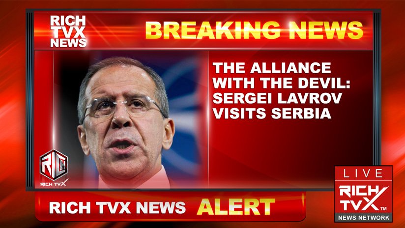 The Alliance With The Devil: Sergei Lavrov Visits Serbia