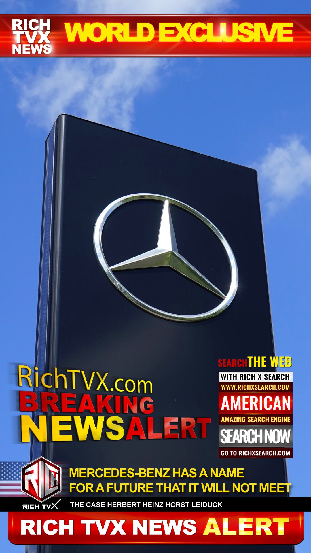 Mercedes-Benz Has A Name For A Future That It Will Not Meet: The Case Herbert Heinz Horst Leiduck