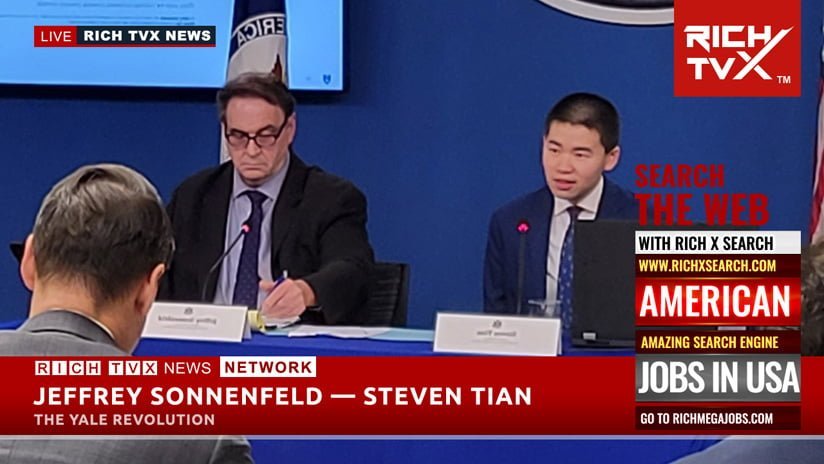 Jeffrey Sonnenfeld — Steven Tian:  The Yale Revolution