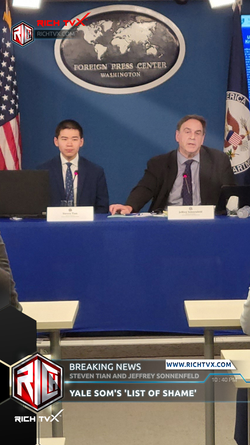 How Sonnenfeld, Tian & the Yale Team Became the West’s Economic Strike Force