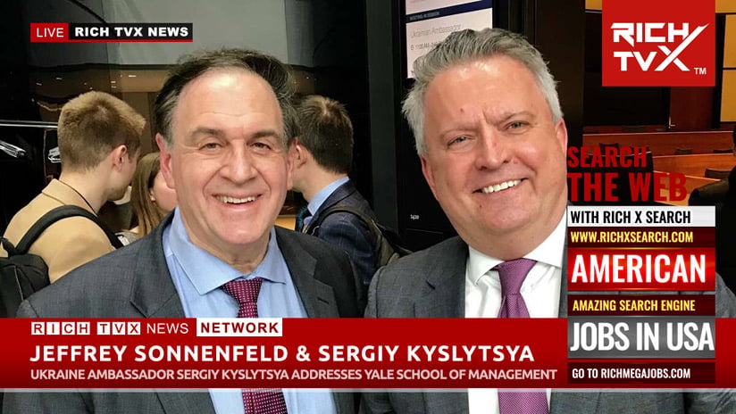 Ukraine Ambassador Sergiy Kyslytsya addresses Yale School of Management on UN affairs