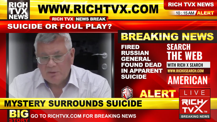 Fired Russian General Found Dead in Apparent Suicide