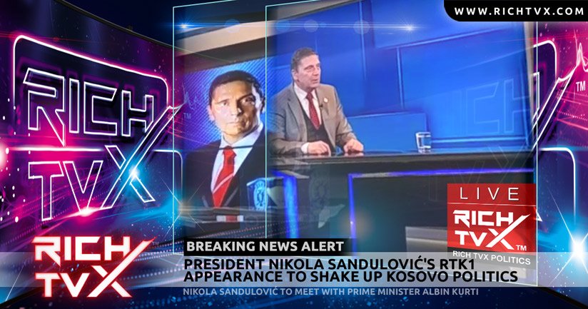 Breaking News: President Nikola Sandulović’s RTK1 appearance to shake up Kosovo politics