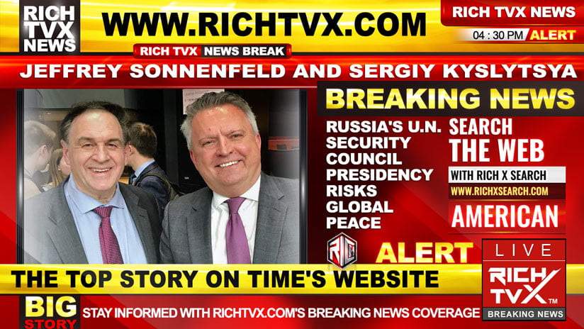 Jeffrey Sonnenfeld and Sergiy Kyslytsya: Russia’s U.N. Security Council Presidency Risks Global Peace