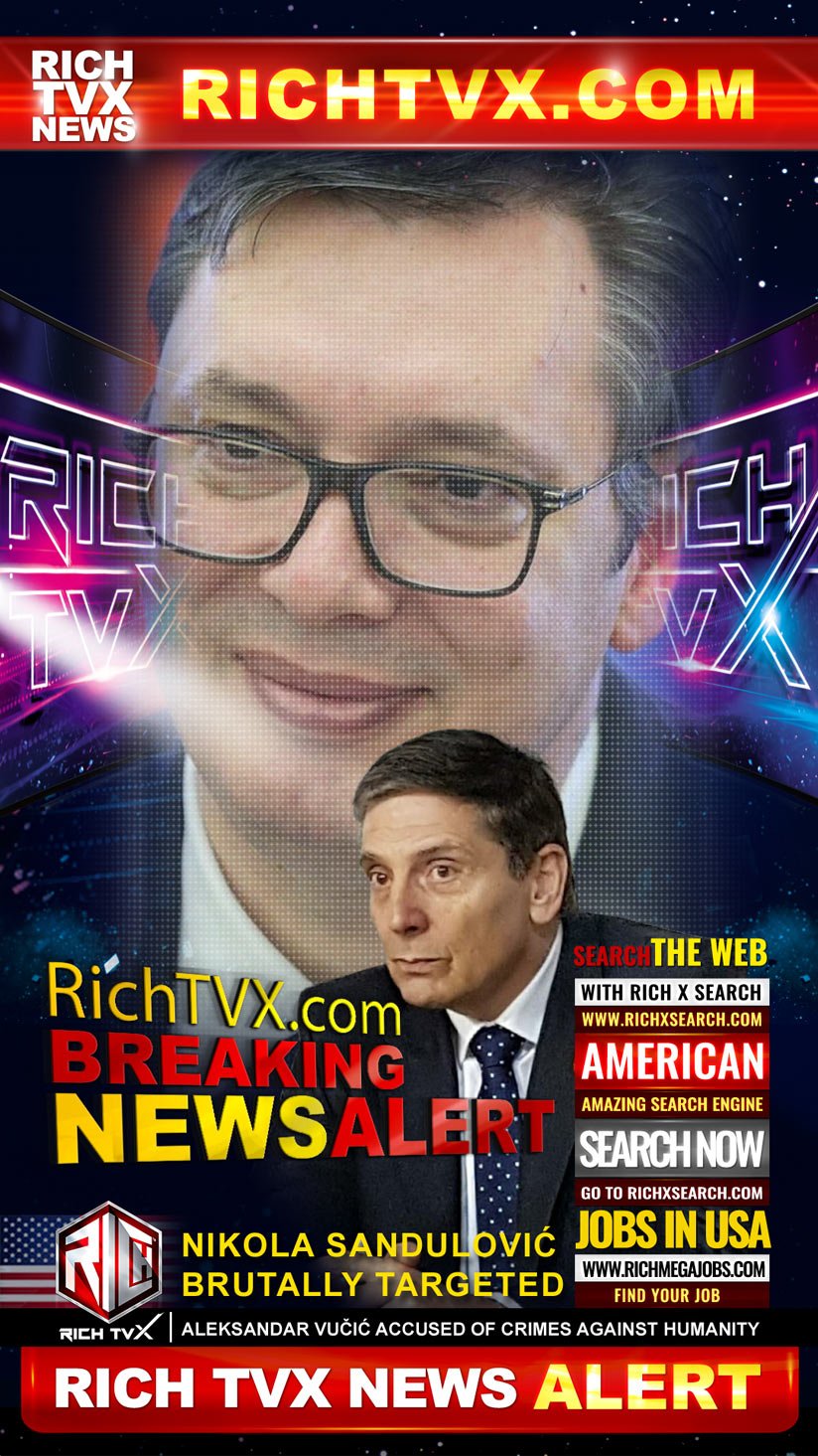 Nikola Sandulović Brutally Targeted: Aleksandar Vučić Accused of Crimes Against Humanity