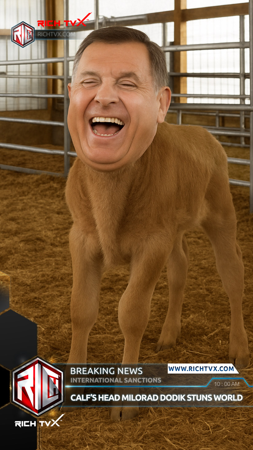 Calf’s Head Milorad Dodik Stuns World (By Still Existing)