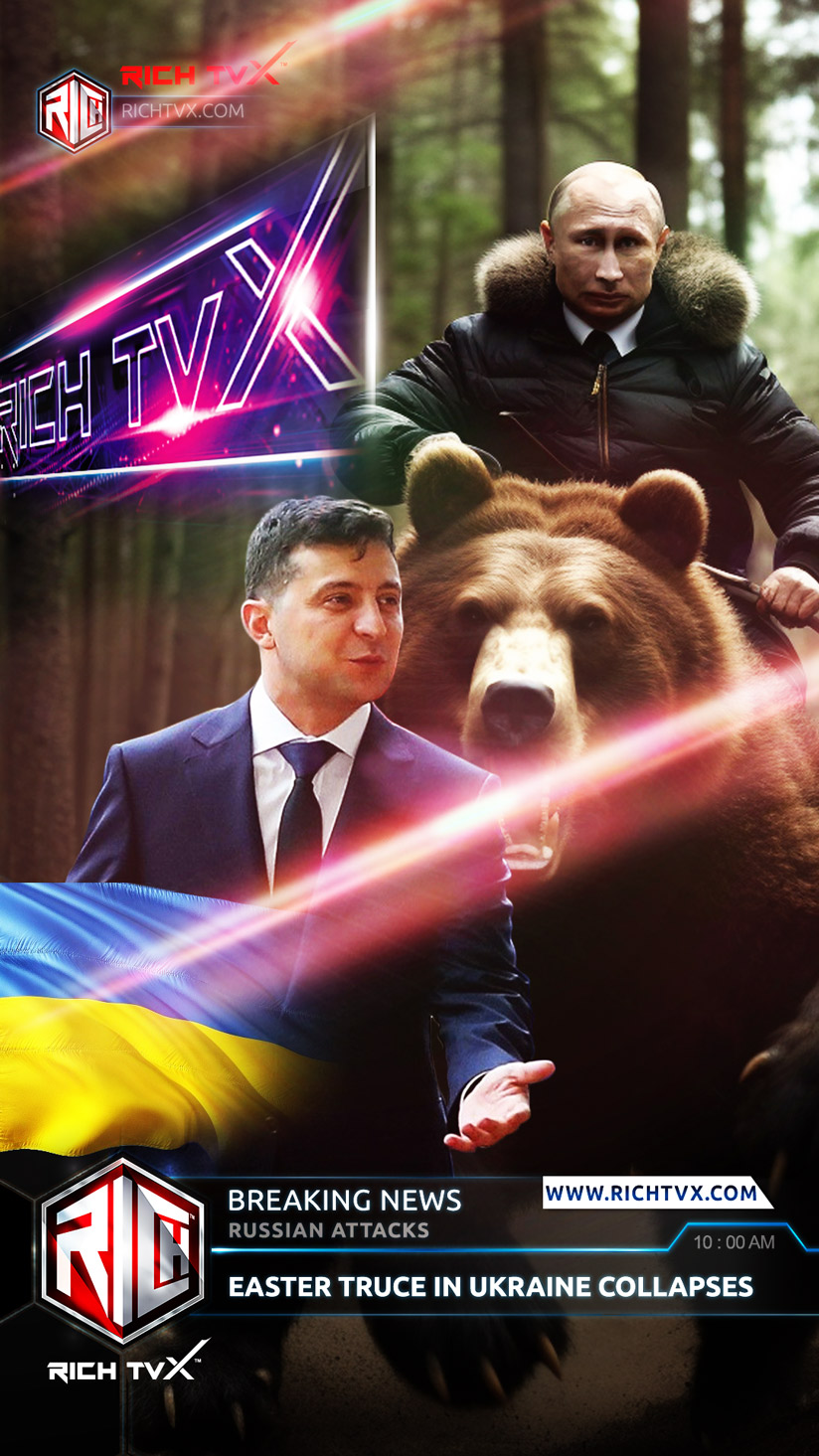 Easter Truce in Ukraine Collapses Amid Russian Attacks