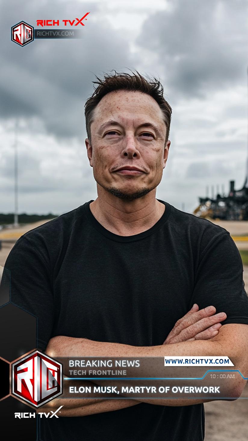 Remember When Musk Worked 20-Hour Days? Yes—Every Second Wednesday, Between Tweets