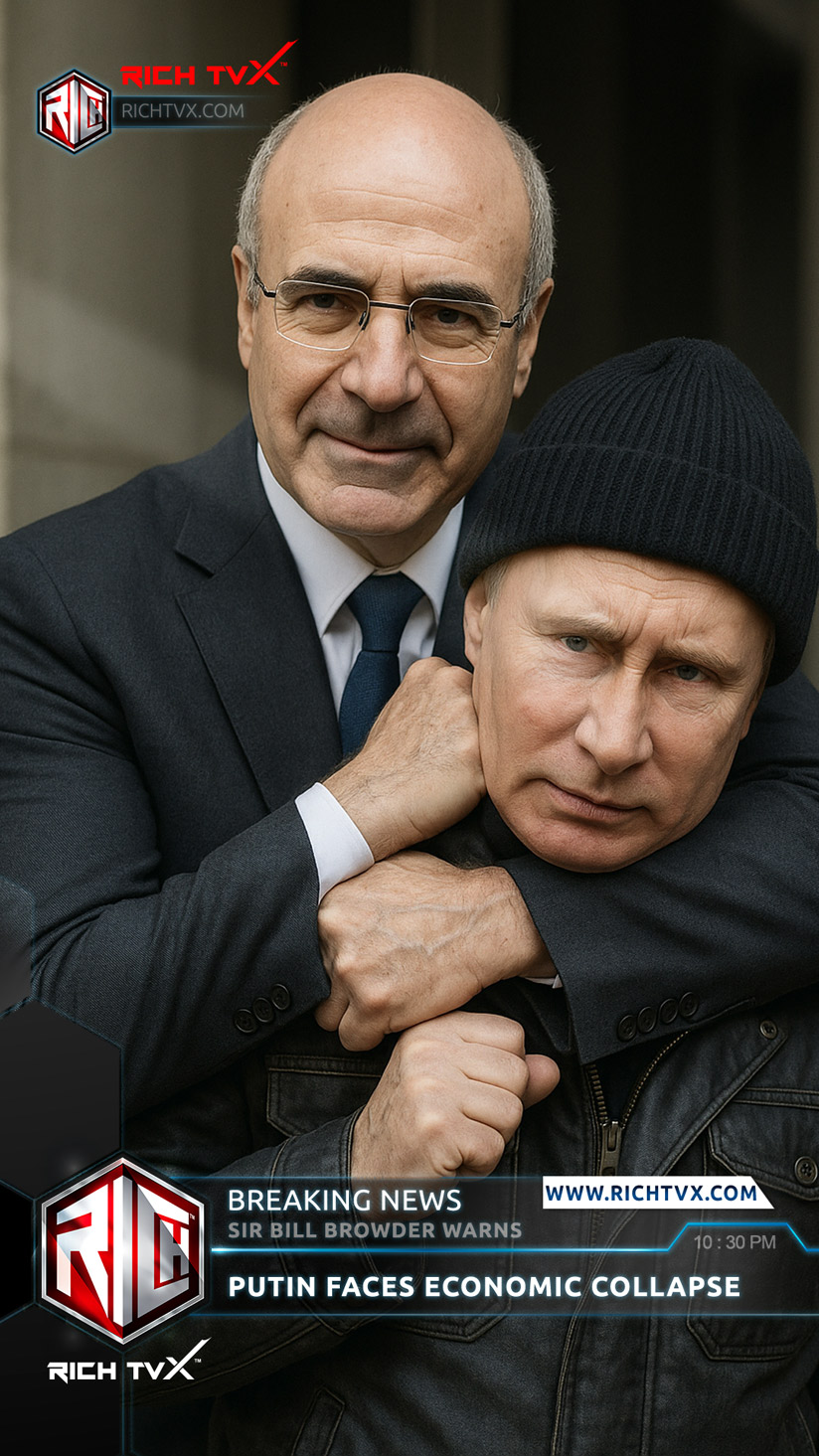 🛑 BREAKING: Putin Risks Economic Collapse as Oil Prices Plunge – Sir Bill Browder