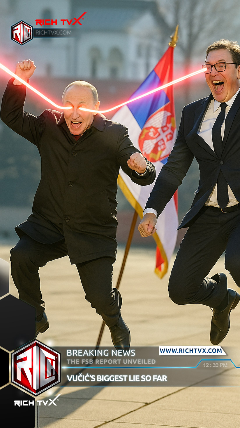 Vučić Caught Lying: Fake FSB Report Exposed as a Total Fabrication