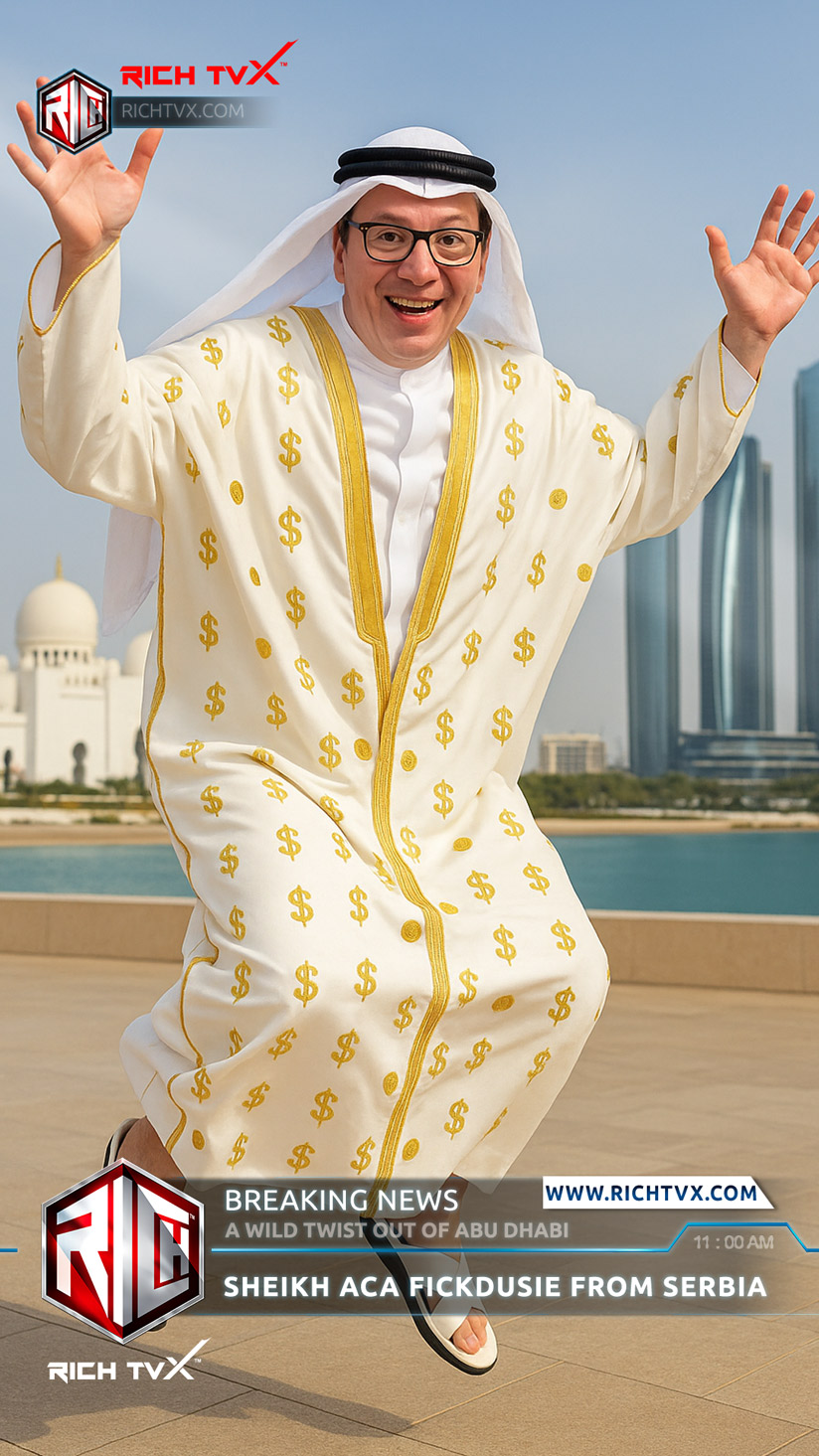 Mysterious Serbian ‘Sheikh’ Aca Fickdusie Seen in Abu Dhabi